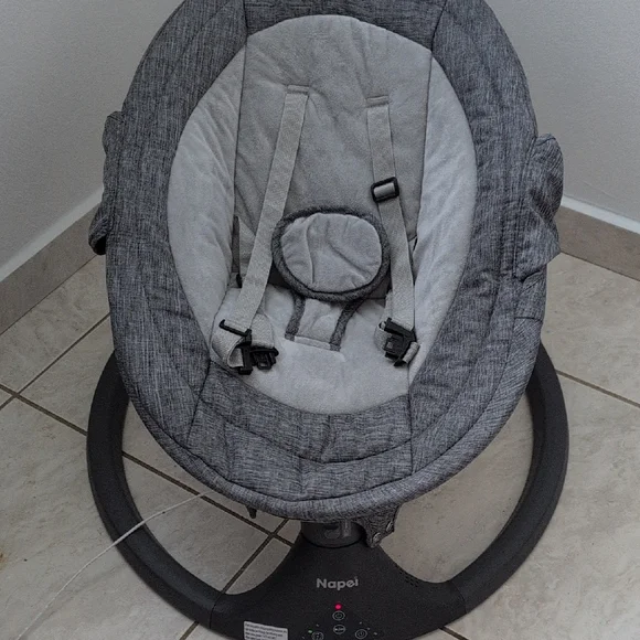 Gray Baby Rocker - Picture 3 of 6